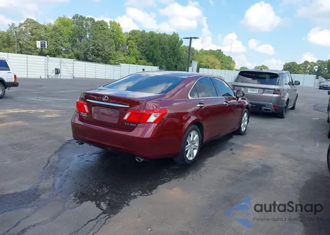 2007 Lexus Es 350 from USA, damaged, VIN JTHBJ46G272120008